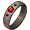 Ruby iron ring
