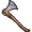 Solid oak axe