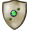 Emerald bone shield
