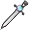 Diamond encrusted sword